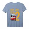Kinder 2. Geburtstag T-Shirt - Lustiges Zug Motiv für Jungen und Mädchen zum Geburtstag & Party