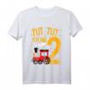 Kinder 2. Geburtstag T-Shirt - Lustiges Zug Motiv für Jungen und Mädchen zum Geburtstag & Party