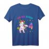 Kinder 4. Geburtstag Mädchen - Ich bin 4 Jahre alt Party Einhorn T-Shirt für Kindergeburtstag & Kita