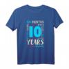 10. Geburtstag Kinder Geschenk T-Shirt für Jungen und Mädchen – Perfekt für die Feier und zum Gratulieren