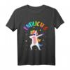 Kinder 6. Geburtstag T-Shirt – Cooles Einhorn Dabbing Design für Mädchen & Jungen zum 6. Geburtstag