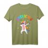 Kinder 6. Geburtstag T-Shirt – Cooles Einhorn Dabbing Design für Mädchen & Jungen zum 6. Geburtstag
