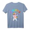 Kinder 6. Geburtstag T-Shirt – Cooles Einhorn Dabbing Design für Mädchen & Jungen zum 6. Geburtstag