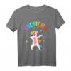 Kinder 6. Geburtstag T-Shirt – Cooles Einhorn Dabbing Design für Mädchen & Jungen zum 6. Geburtstag