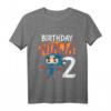 Kinder Ninja T-Shirt zum 2. Geburtstag für Jungen – Cooles Geschenk für Zweijährige, perfekt für Geburtstag & Weihnachten