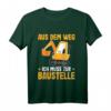 Kinder Bagger T-Shirt Jungen - Süßes Baustellen Shirt für Baggerfans, Kindergarten & Geburtstag geschenk