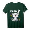 Ich bin 7 Jahre alt Katze T-Shirt für Mädchen - Perfektes Geburtstagsgeschenk zum Kindergeburtstag & Feier