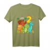 Kinder Dinosaurier T-Shirt zum 2. Geburtstag – Lustiges Dino Geschenk für Jungen & Dino Party Accessoire