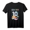 10. Geburtstag Meerjungfrau Nixe Mädchen T-Shirt - Süßes und Cooles Design für Partys & Geburtstage von Meerjungfrau-Liebhabern