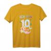 10. Geburtstag Meerjungfrau Nixe Mädchen T-Shirt - Süßes und Cooles Design für Partys & Geburtstage von Meerjungfrau-Liebhabern