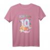 10. Geburtstag Meerjungfrau Nixe Mädchen T-Shirt - Süßes und Cooles Design für Partys & Geburtstage von Meerjungfrau-Liebhabern