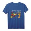 Kinder Tschu! Tschu! Ich Bin 2 Jahre alt Zug Jungen T-Shirt – Perfekt für den 2. Geburtstag, Zug-Fans & Kinderpartys