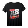 Kinder Feuerwehrauto T-Shirt zum 8. Geburtstag – Feuerwehrmann Outfit für Jungen, Geschenkidee für Feuerwehrfans