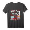 Kinder TaTüTaTa! Ich bin 3 Jahre alt - Feuerwehr Geburtstagsshirt für Jungs mit Feuerwehrauto und Löschwagen