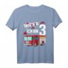 Kinder TaTüTaTa! Ich bin 3 Jahre alt - Feuerwehr Geburtstagsshirt für Jungs mit Feuerwehrauto und Löschwagen