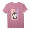 11. Geburtstag Mädchen T-Shirt mit süßem Pinguin – Retro Design für junge Pinguin-Fans, Perfektes Geschenk zum 11. Geburtstag