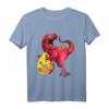 Kinder 6. Geburtstag Dino T Rex T-Shirt – Niedliches Dinosaurier T-Shirt für 6-jährige Dino-Fans zum Geburtstag