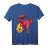 Kinder 6. Geburtstag Dino T Rex T-Shirt – Niedliches Dinosaurier T-Shirt für 6-jährige Dino-Fans zum Geburtstag