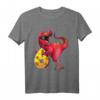 Kinder 6. Geburtstag Dino T Rex T-Shirt – Niedliches Dinosaurier T-Shirt für 6-jährige Dino-Fans zum Geburtstag