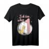 Kinder Mädchen Ich bin 1 Jahre alt Giraffe T-Shirt – Perfektes Geburtstagsoutfit für das erste Jahr, mit niedlichem Giraffen-Motiv und Mond