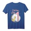 Kinder Mädchen Ich bin 1 Jahre alt Giraffe T-Shirt – Perfektes Geburtstagsoutfit für das erste Jahr, mit niedlichem Giraffen-Motiv und Mond