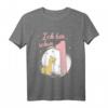 Kinder Mädchen Ich bin 1 Jahre alt Giraffe T-Shirt – Perfektes Geburtstagsoutfit für das erste Jahr, mit niedlichem Giraffen-Motiv und Mond