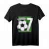 Kinder Fußball T-Shirt für 7-Jährige – Perfektes Geburtstagsgeschenk für junge Fußballfans und -spieler