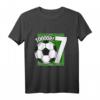 Kinder Fußball T-Shirt für 7-Jährige – Perfektes Geburtstagsgeschenk für junge Fußballfans und -spieler