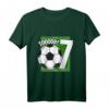 Kinder Fußball T-Shirt für 7-Jährige – Perfektes Geburtstagsgeschenk für junge Fußballfans und -spieler