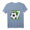 Kinder Fußball T-Shirt für 7-Jährige – Perfektes Geburtstagsgeschenk für junge Fußballfans und -spieler