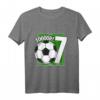 Kinder Fußball T-Shirt für 7-Jährige – Perfektes Geburtstagsgeschenk für junge Fußballfans und -spieler