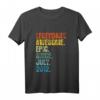 Kinder Retro Legendär seit Juli 2012 T-Shirt - 8 Jahre alt Geburtstag Geschenk für Jungs & Mädchen, Vintage Birthday Shirt