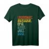 Kinder Retro Legendär seit Juli 2012 T-Shirt - 8 Jahre alt Geburtstag Geschenk für Jungs & Mädchen, Vintage Birthday Shirt
