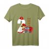 Kinder Feuerwehr T-Shirt für 2 Jahre Alt - Perfektes Geburtstagsgeschenk mit Feuerwehrauto, Feuerwehrmann und Schlauch