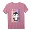 Kinder 8. Geburtstag Mädchen süßes Pinguin T-Shirt - Retro Design für Pinguin Fans zum 8. Geburtstag