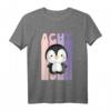 Kinder 8. Geburtstag Mädchen süßes Pinguin T-Shirt - Retro Design für Pinguin Fans zum 8. Geburtstag