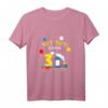 Kinder Ich bin 3 Zug Tut Tut T-Shirt – Buntes Geschenk zum 3. Geburtstag für Jungen und Mädchen mit Zugmotiven