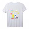 Kinder Ich bin 3 Zug Tut Tut T-Shirt – Buntes Geschenk zum 3. Geburtstag für Jungen und Mädchen mit Zugmotiven