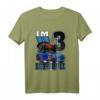 Kinder 3 Jahre altes Rennauto Geburtstag Shirt - Coole Rennwagen Geburtstagsthermik für kleine Rennfahrer, perfekt als Geschenk zum 3. Geburtstag