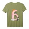 Kinder 6. Geburtstag Mädchen Katzen Outfit - Süßes T-Shirt für den besonderen Tag mit Kitten-Motiven
