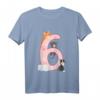 Kinder 6. Geburtstag Mädchen Katzen Outfit - Süßes T-Shirt für den besonderen Tag mit Kitten-Motiven