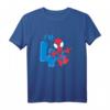 Kinder Marvel Spider-Man Cute Spidey 4th Birthday T-Shirt - Offizielles Marvel Merchandise für den 4. Geburtstag