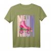 Kinder 9. Geburtstag Mädchen süßes Rollschuh T-Shirt - Retro Design für 9 Jahre alte Skate- & Roller-Liebhaberinnen