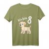 Kinder T-Shirt zum 8. Geburtstag mit Hundemotiv - Lustiges Labrador Design für Mädchen und Jungen, perfekt als Geschenk