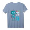 Kinder T-Shirt zum 5. Geburtstag für Jungen - Lustiges Roboter Motiv, Geburtstagsgeschenk für den fünften Geburtstag