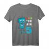 Kinder T-Shirt zum 5. Geburtstag für Jungen - Lustiges Roboter Motiv, Geburtstagsgeschenk für den fünften Geburtstag