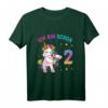 Kinder 2 Geburtstag Mädchen - Ich bin 2 Jahre alt Party Einhorn T-Shirt für Kinderfeiern & Geburtstagsgeschenke