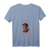 Böses altes Mädchen Rose Schädel Sarkasmus Ironie T-Shirt mit V-Ausschnitt – Humorvolles Damen T-Shirt für Frauen mit Sinn für Ironie und Sarkasmus