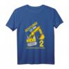 Kinder Bagger Geburtstagsshirt für 2 Jahre - Lustiges Baustellen T-Shirt für Jungen und Mädchen zum zweiten Geburtstag