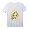 Kinder Bagger Geburtstagsshirt für 2 Jahre - Lustiges Baustellen T-Shirt für Jungen und Mädchen zum zweiten Geburtstag